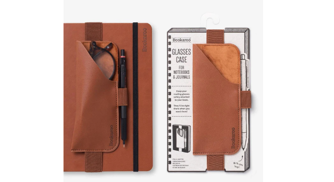 IF Bookaroo Glasses Case Lastikli Gözlük Kılıfı - Brown 