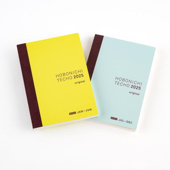 Hobonichi Techo Cousin AVEC İkili 6 Aylık Ajanda Seti A5 2025 Japanese Version Ajanda/Planner 