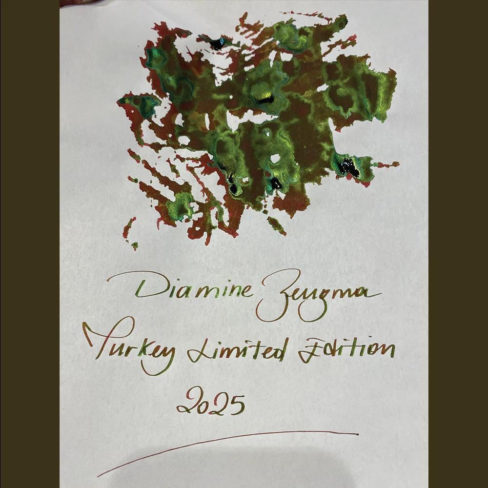 Diamine Türkiye Edition Extreme Sheen Şişe Mürekkep 30 ml Zeugma
