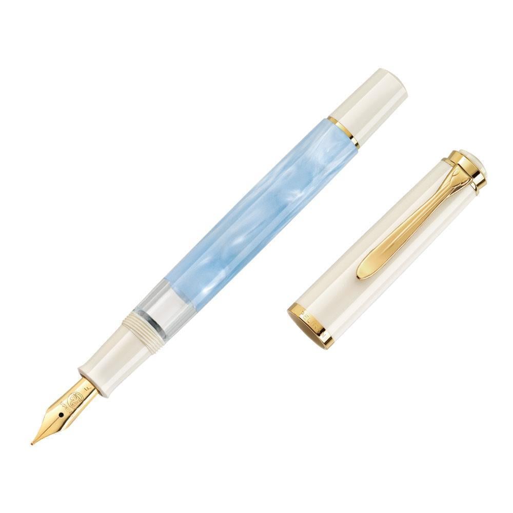 Pelikan Classic M200 Special Edition Dolma Kalem Pastel Blue F Uç 