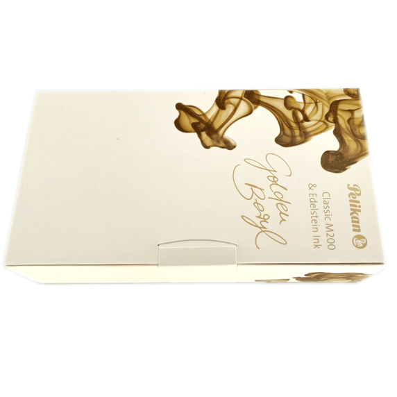 Pelikan Classic M200 Dolma Kalem Seti Golden Beryl M Uç 