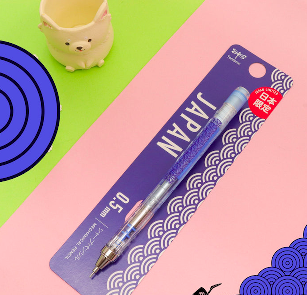 Tombow Monograph Japan Limited Edition Mekanik Uçlu Kalem 0.5 mm - The Great Wave