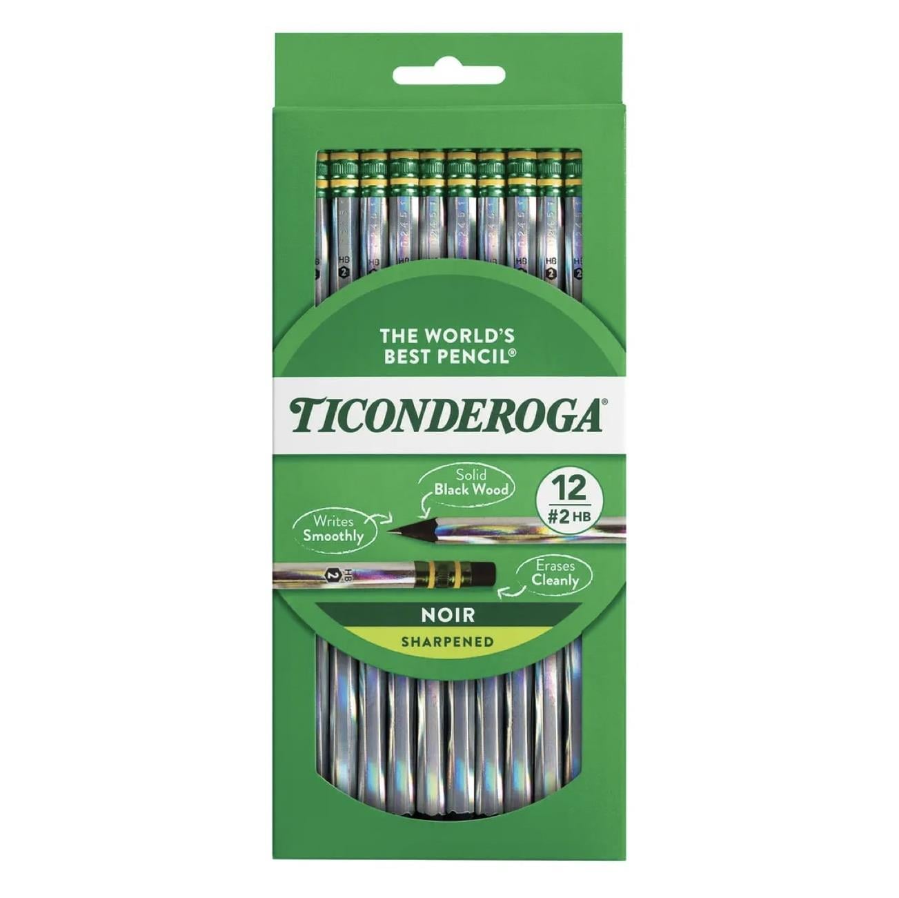 Dixon Ticonderoga The World's Best Pencil Noir 12'li Kurşun Kalem