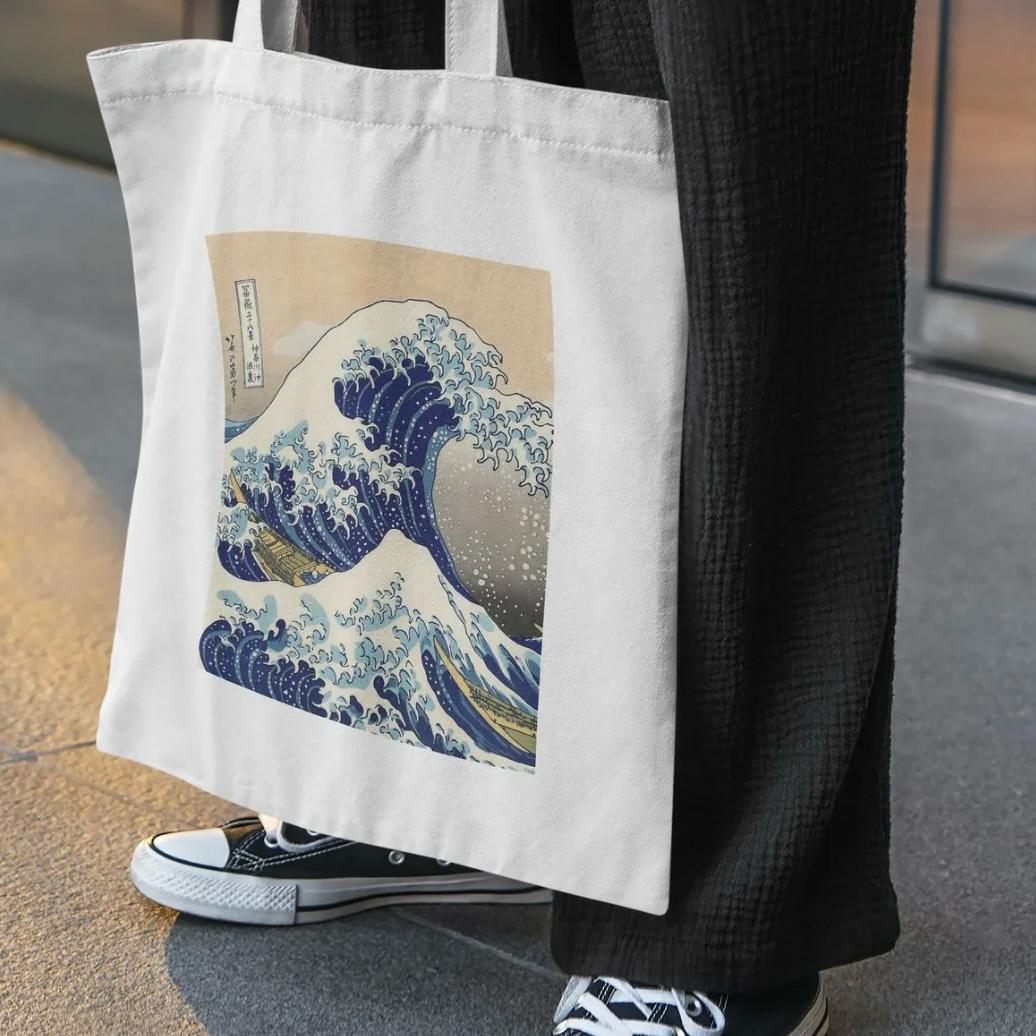 Nova Crafts Hokusai The Great Wave off Kanagawa Bez Çanta