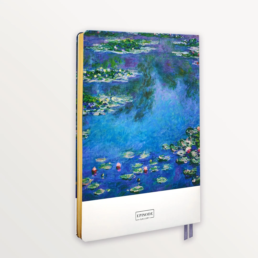 EPISODE GALLERY MONET WATER LILIES XL CASEBOUND NOTEBOOK