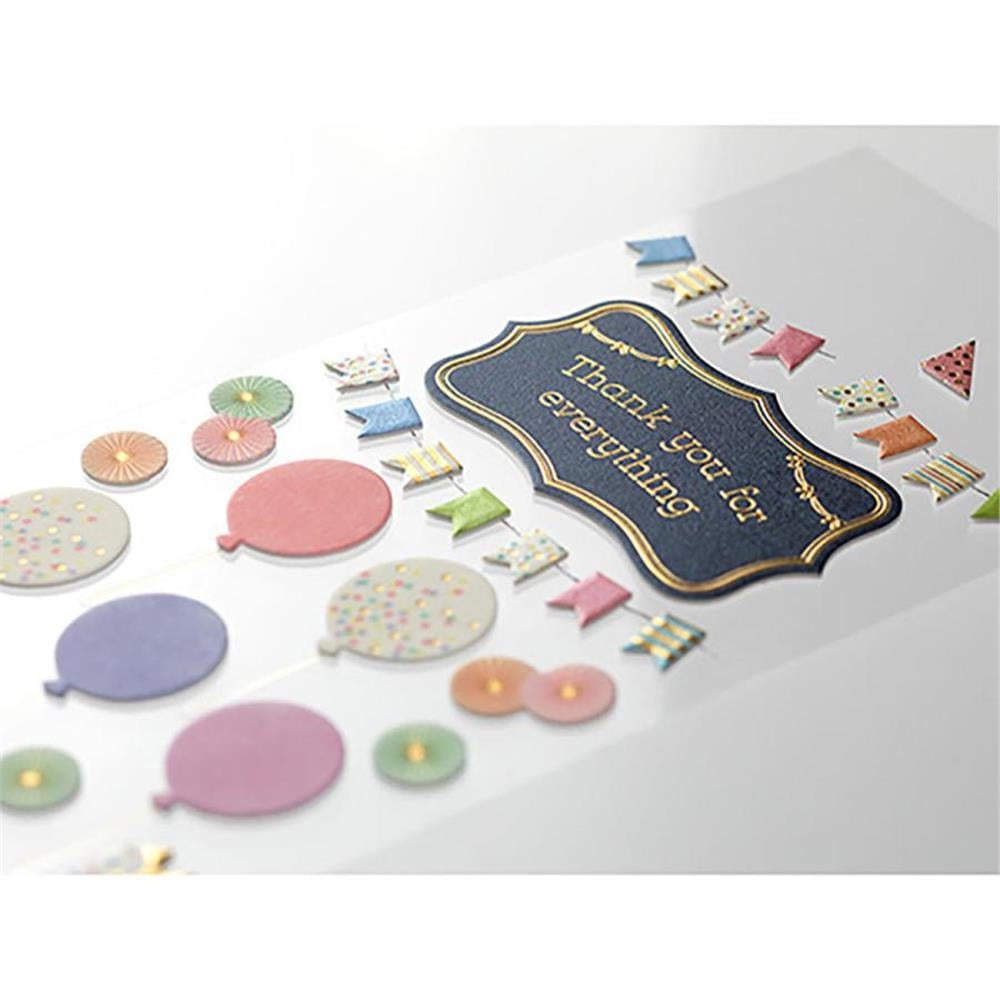 Midori sticker seal title seal thank you pattern