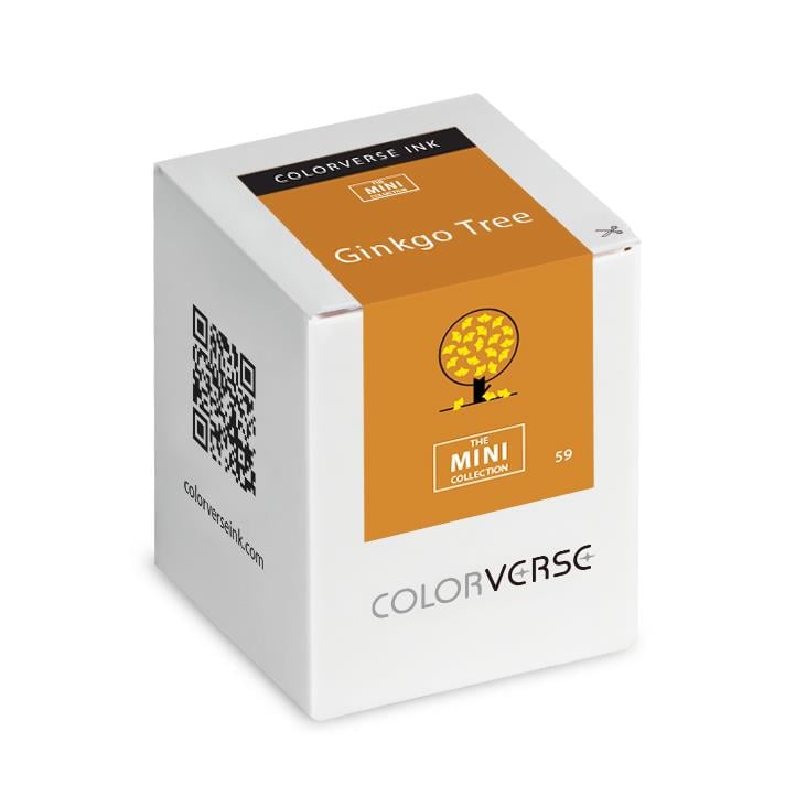 Coloverse No.59 Ginkgo Tree (5ml x 3)  The Mini Collection  Mürekkep Seti