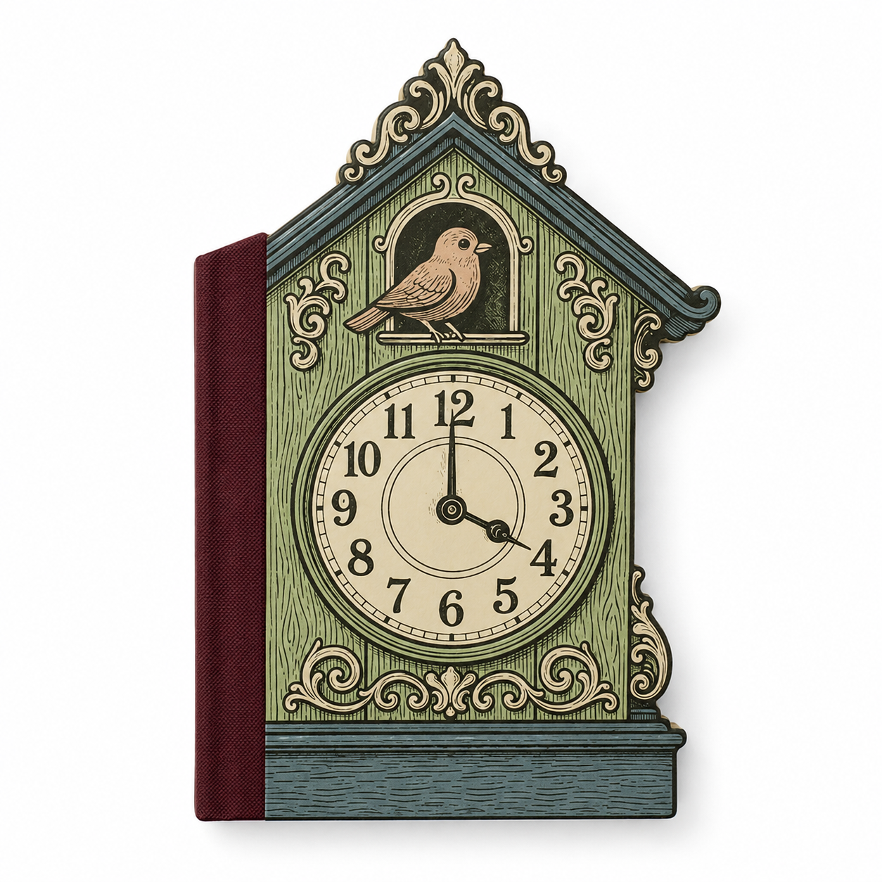 IF Eclectionery Notable Books Cuckoo Clock Notluk 38606