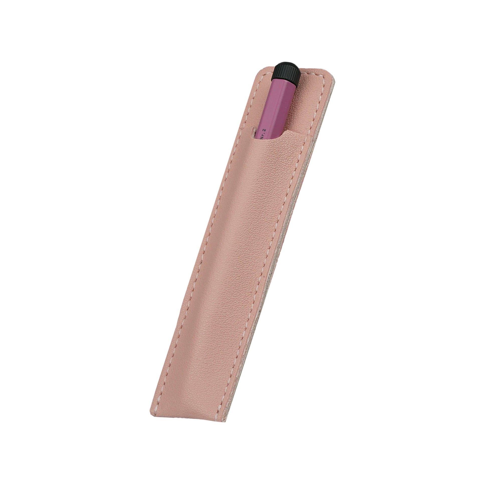 PULKO Notebook One Pen Kalem Kılıfı, (13 x 2,5cm) Pudra
