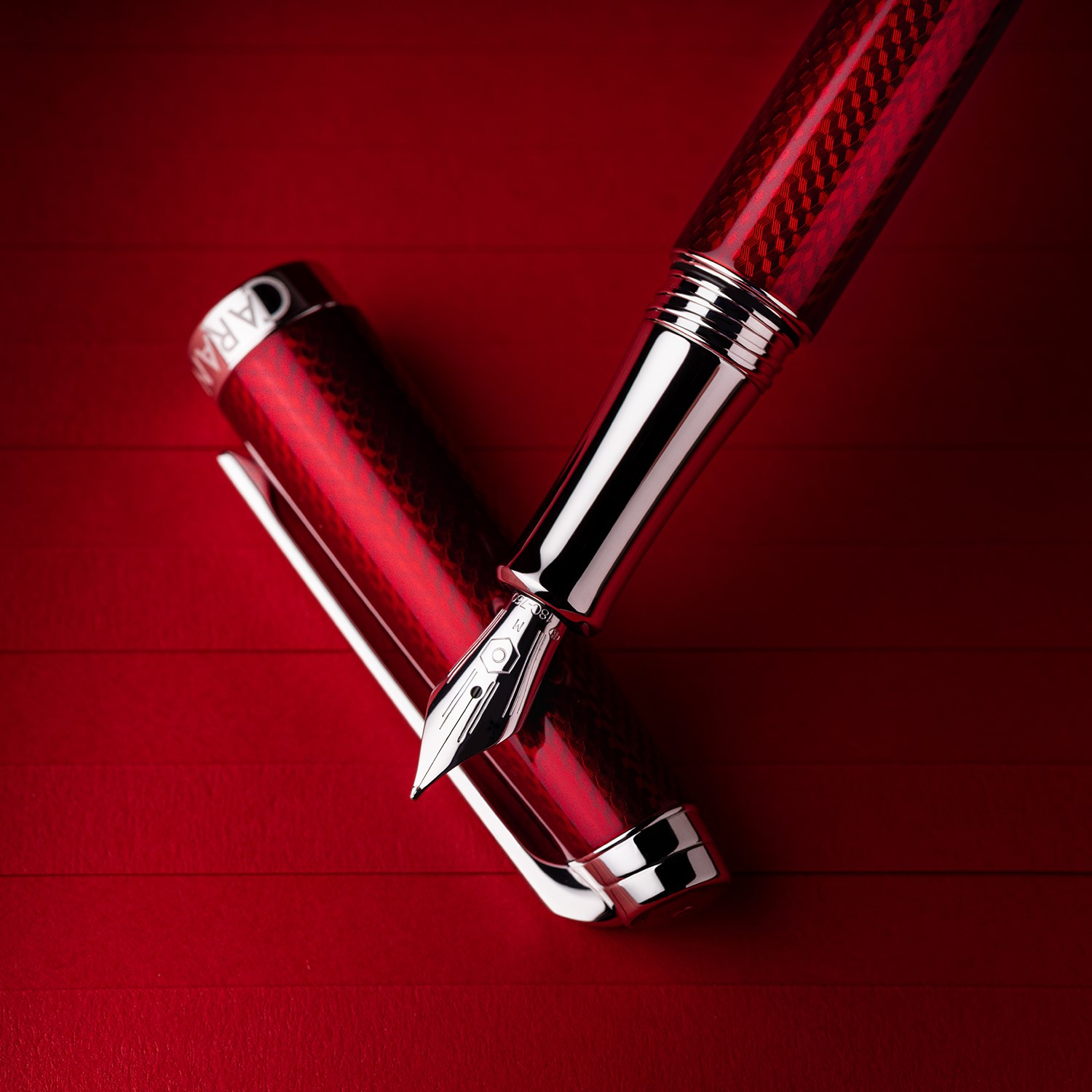 Caran d'Ache Leman Rouge Carmen Dolma Kalem  4799-580