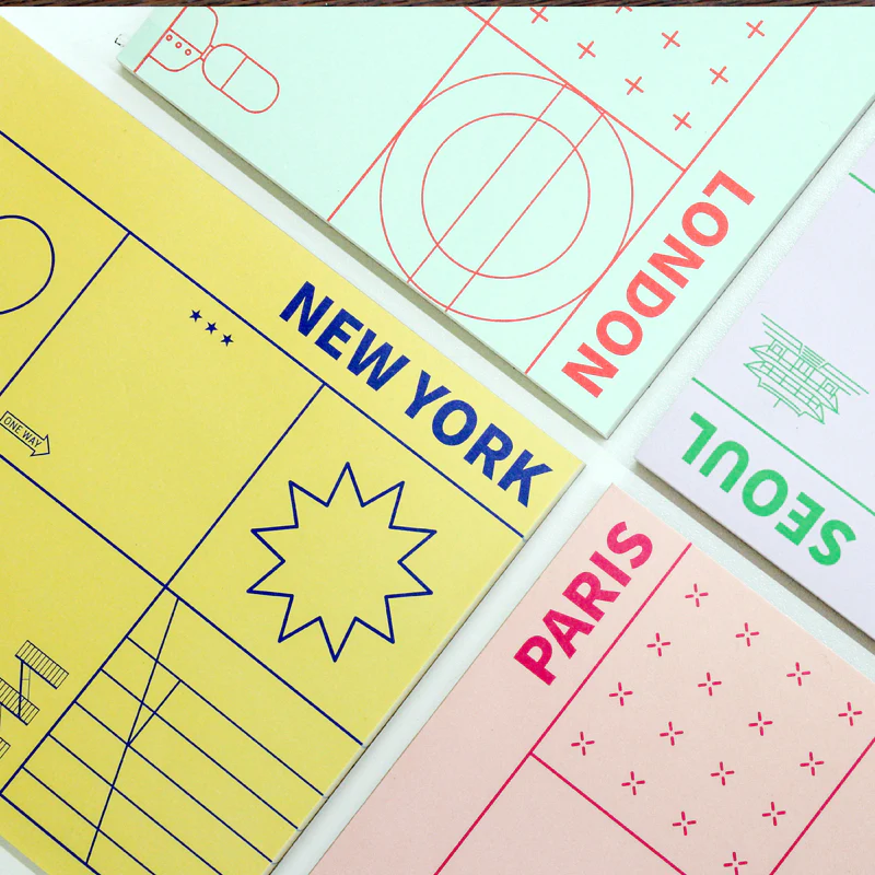 Pansy Daisy Paperways City Deskpad Masaüstü Planlayıcı - New York
