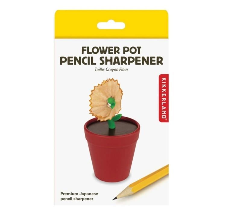 Kikkerland Flower Pot Pencil Sharpener Kalemtraş.