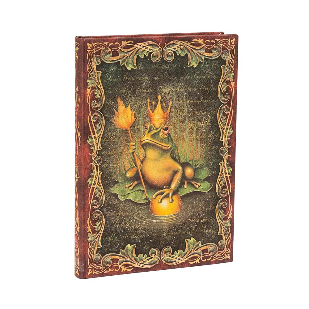 Paperblanks   Sert Kapak Defter - The Brothers Grimm, Frog Prince - Ultra - Çizgisiz