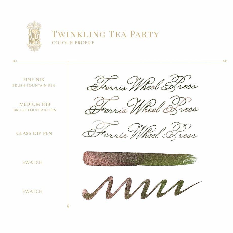 Ferris Wheel Press 20 ml Şişe Mürekkep Twinkling Tea Party