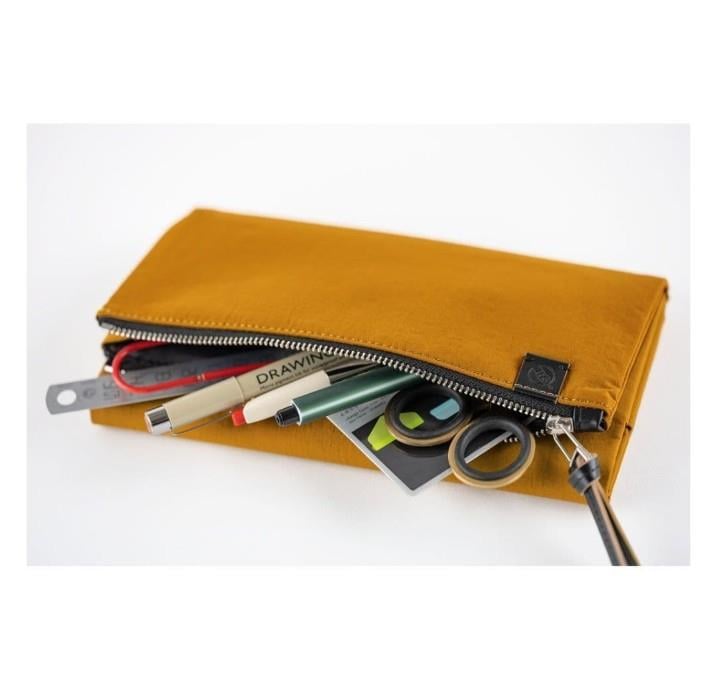 Hobonichi Techo Weeks Cover - Tragen Mustard Defter Kılıfı