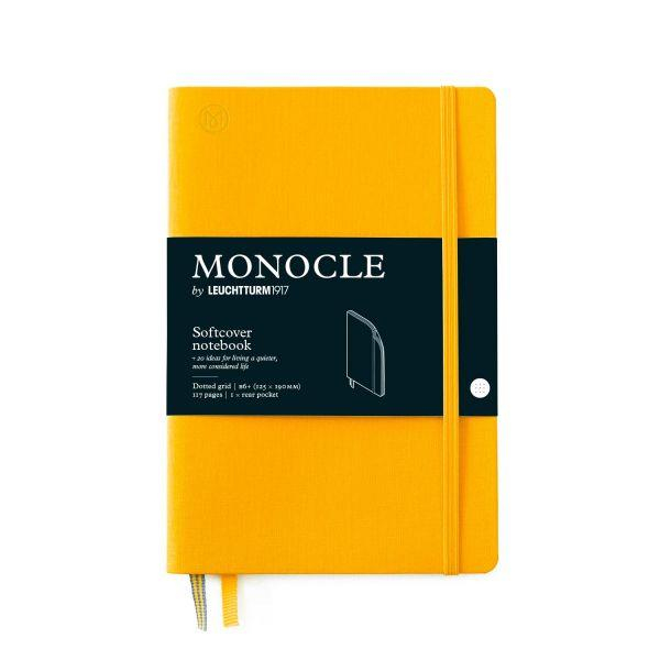 Leuchtturm1917 x Monocle Limited Edition Defter B6,  Yumuşak Kapak, 128 Noktalı Sayfa Yellow 363362