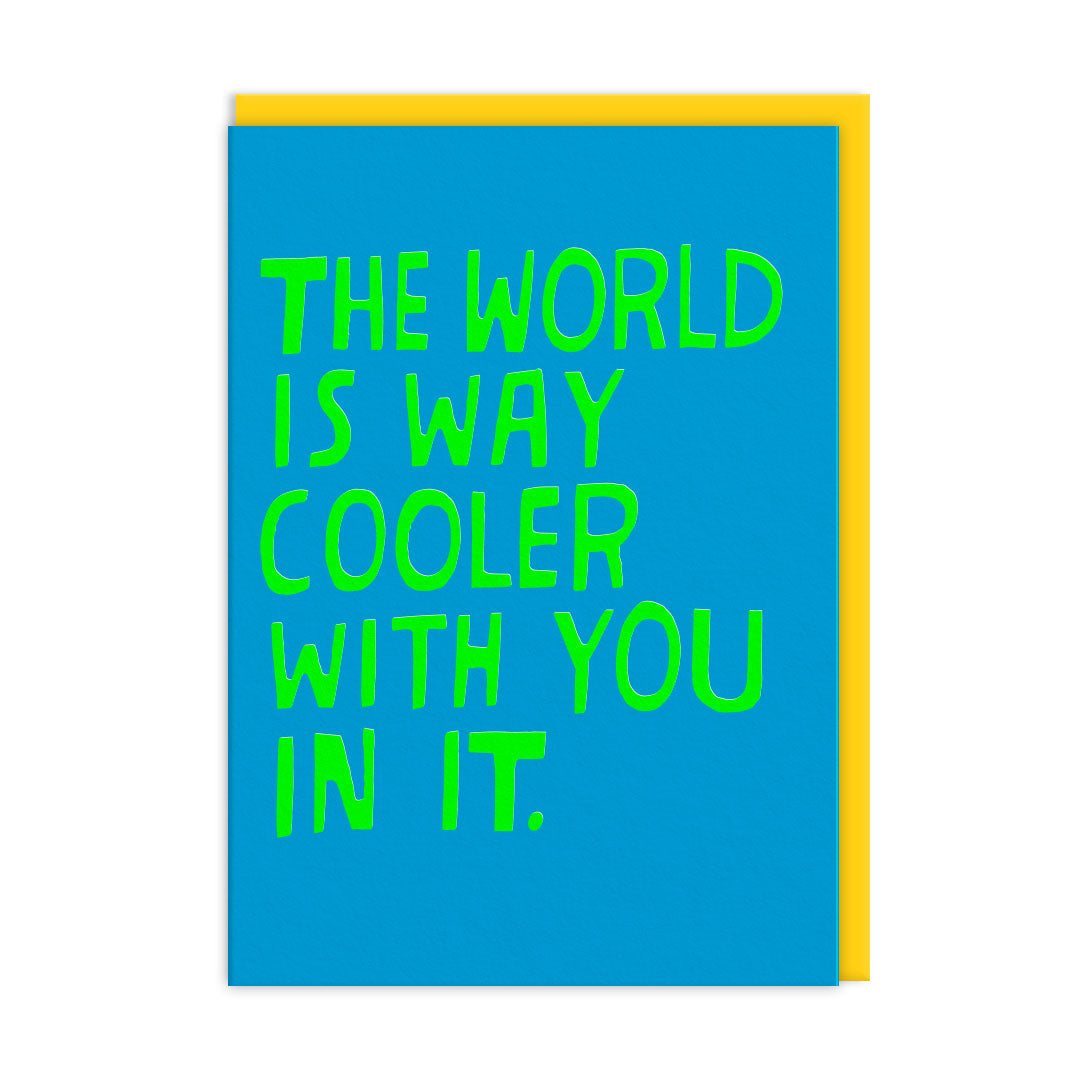 Ohh Deer Ashkahn Tasarımı A6 Kartpostal Cooler With You 11163