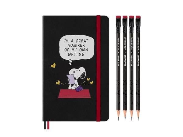 Moleskine x Blackwing 2025 Limited Edition Peanuts Notebook and Blackwing Pencil Set in Box