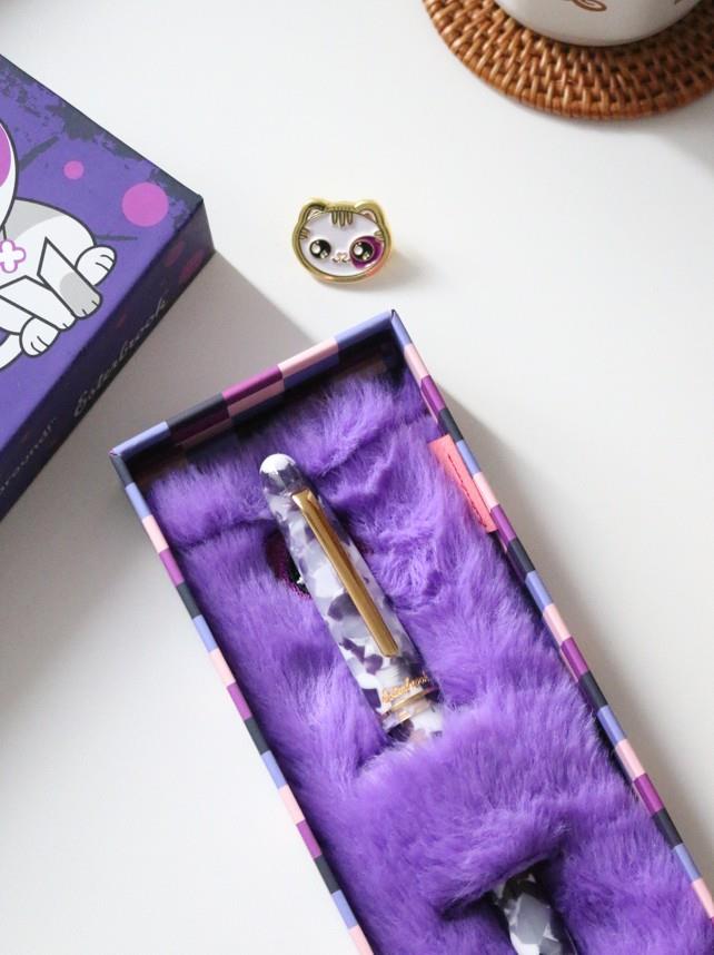 Esterbrook Bestie Collection Estie Sugar Plum Purple Bold Uç