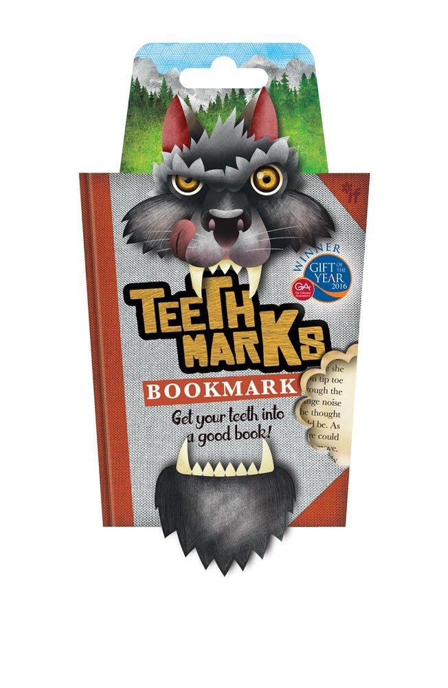 İf TeethMarks Bookmarks  Kitap Ayracı Wolf Kurt