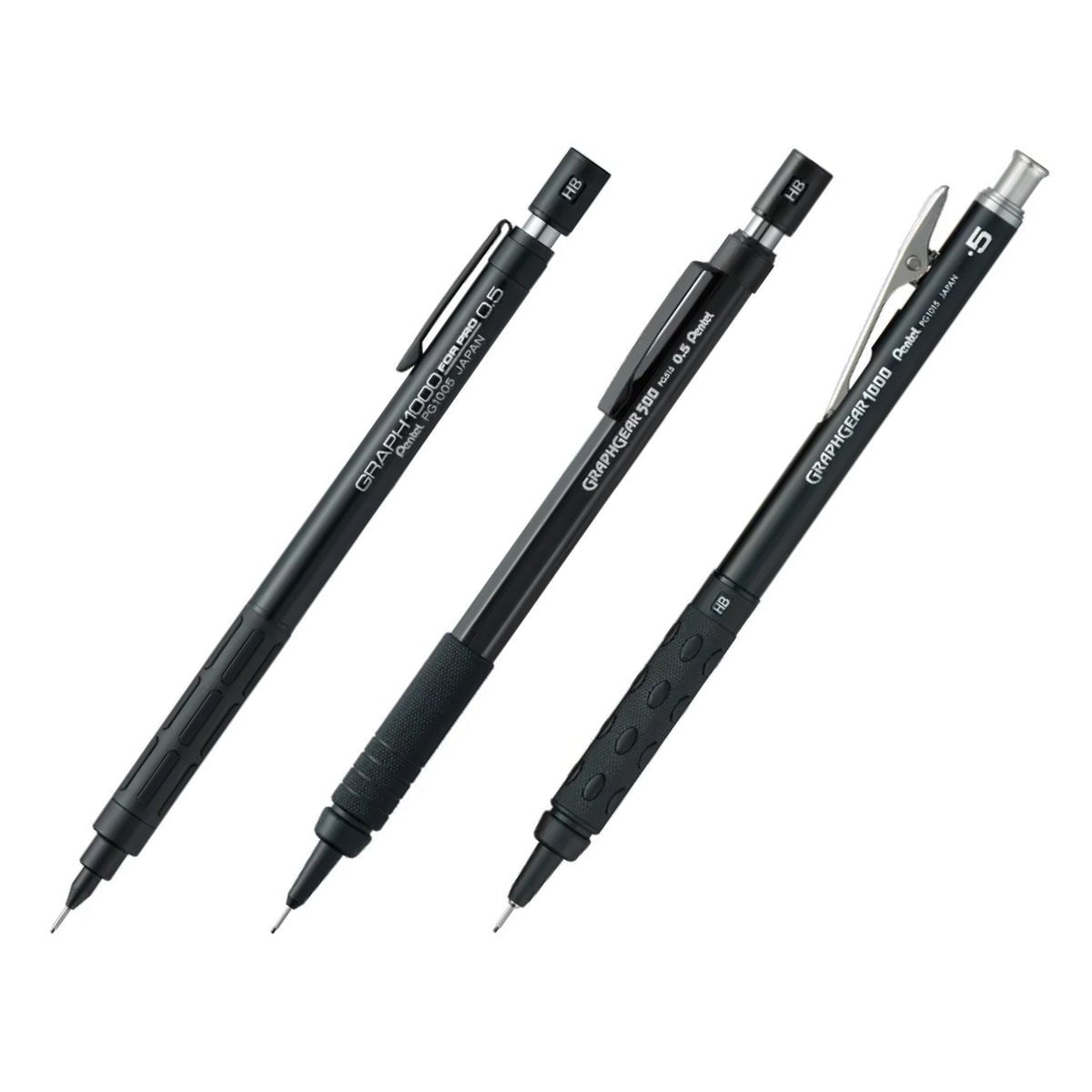 Pentel  Mechanical Pencil 60th Anniversary Limited Edition 3-Mekanik Uçlu Kalem Seti 