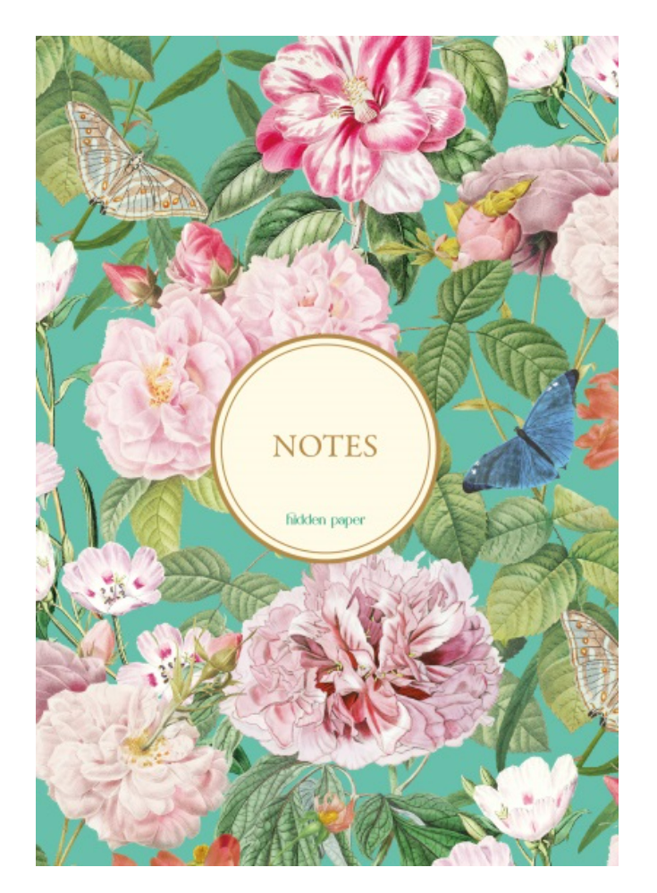 Hidden Paper Bez Ciltli Çizgili Defter No:6
