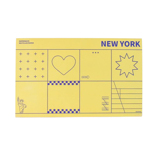Pansy Daisy Paperways City Deskpad Masaüstü Planlayıcı - New York