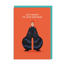 Ohh Deer Tasarımı A6 Kartpostal David Bowie 13009