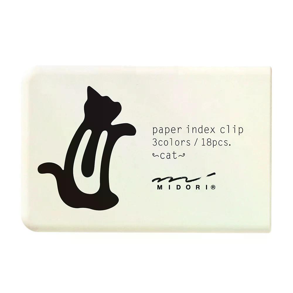 Midori Paper Index Clip 18'li Paket Klips
