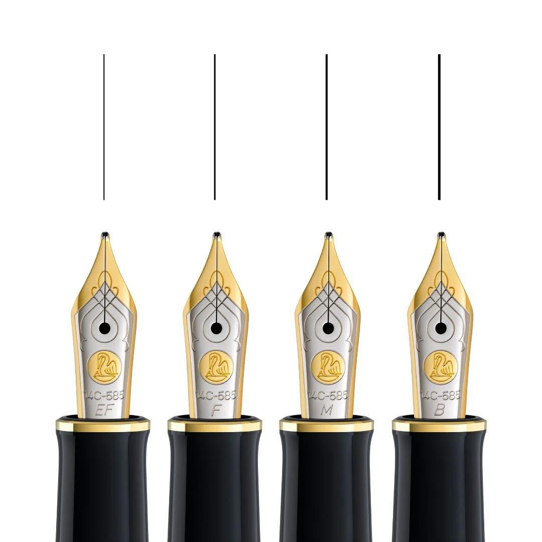 Pelikan M400 14K Altın Uç Bicolor Dolma Kalem Ucu F