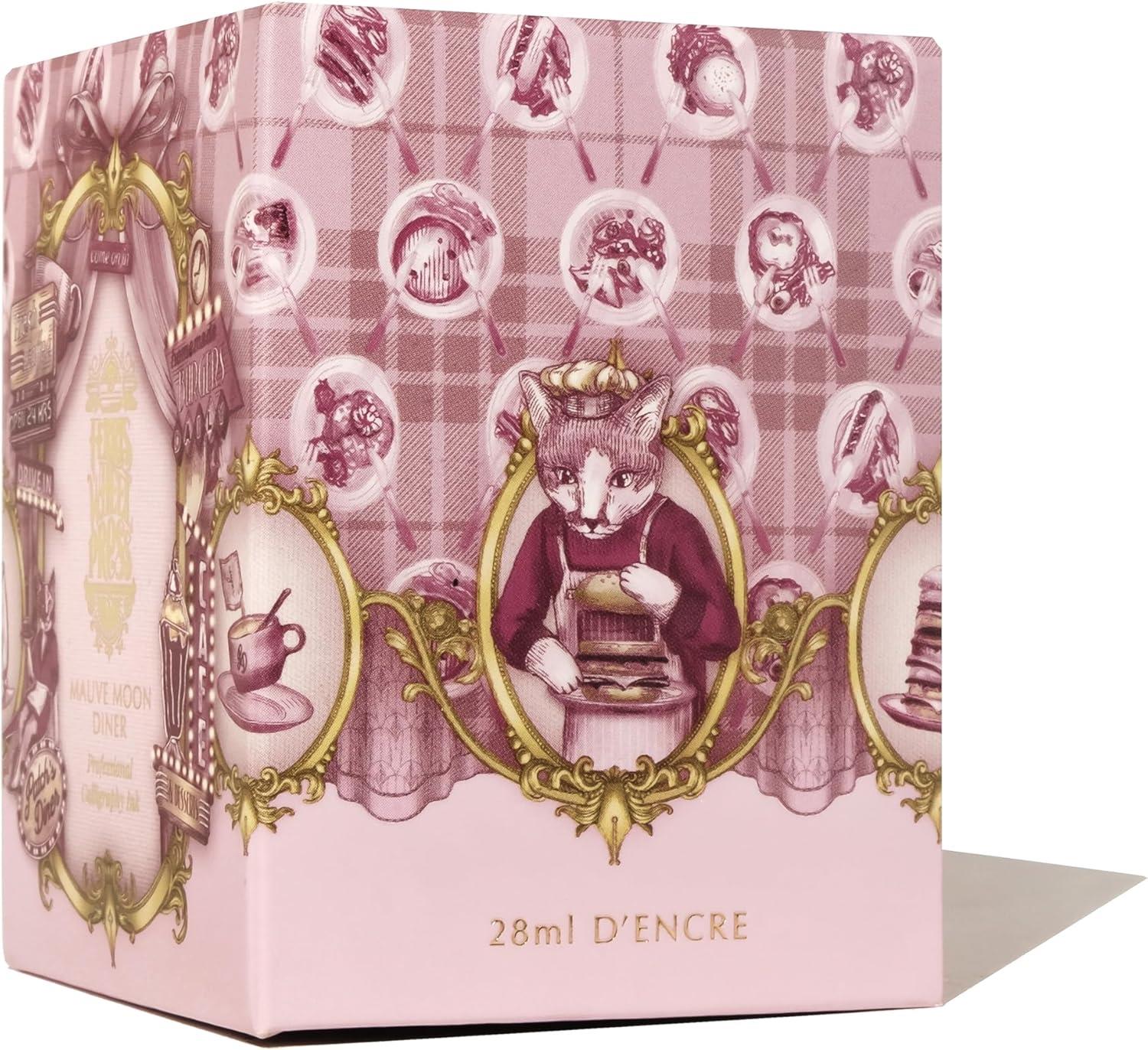 Ferris Wheel Press Mauve Moon Diner Kaligrafi Şişe Mürekkep - 28 ml