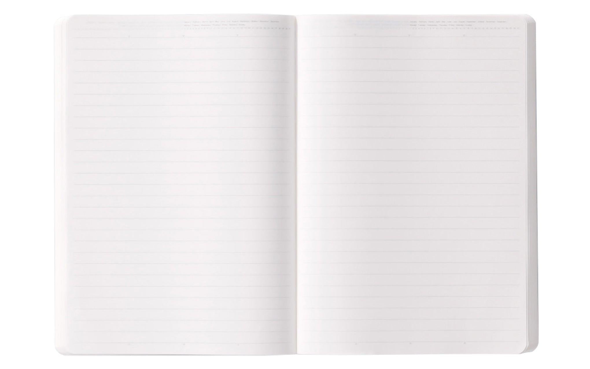 Stalogy 365 Days Notebook A5 Çizgili Japon Defteri Red Kırmızı