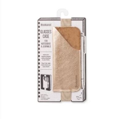 IF Bookaroo Glasses Case Lastikli Gözlük Kılıfı - Gold 
