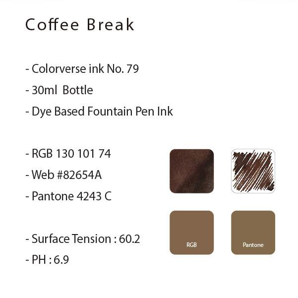 Coloverse No.79 Coffee break Mürekkep