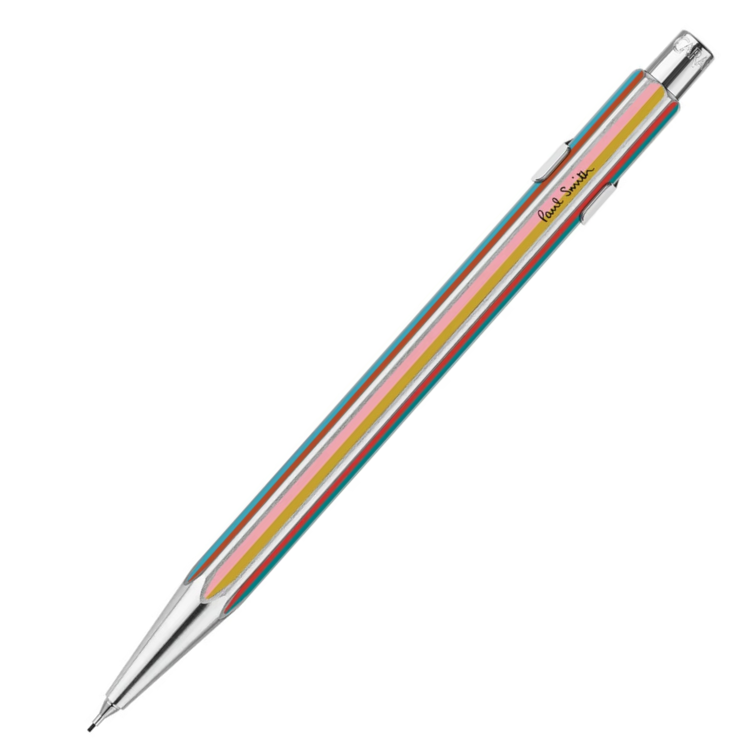 Caran d'Ache Paul Smith Gri Gümüş Mekanik Kurşun Kalem (0.5 mm) MF0844-345