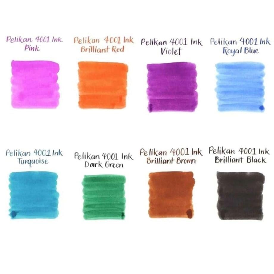 Pelikan 4001 Kısa Dolma Kalem Kartuşu Mor