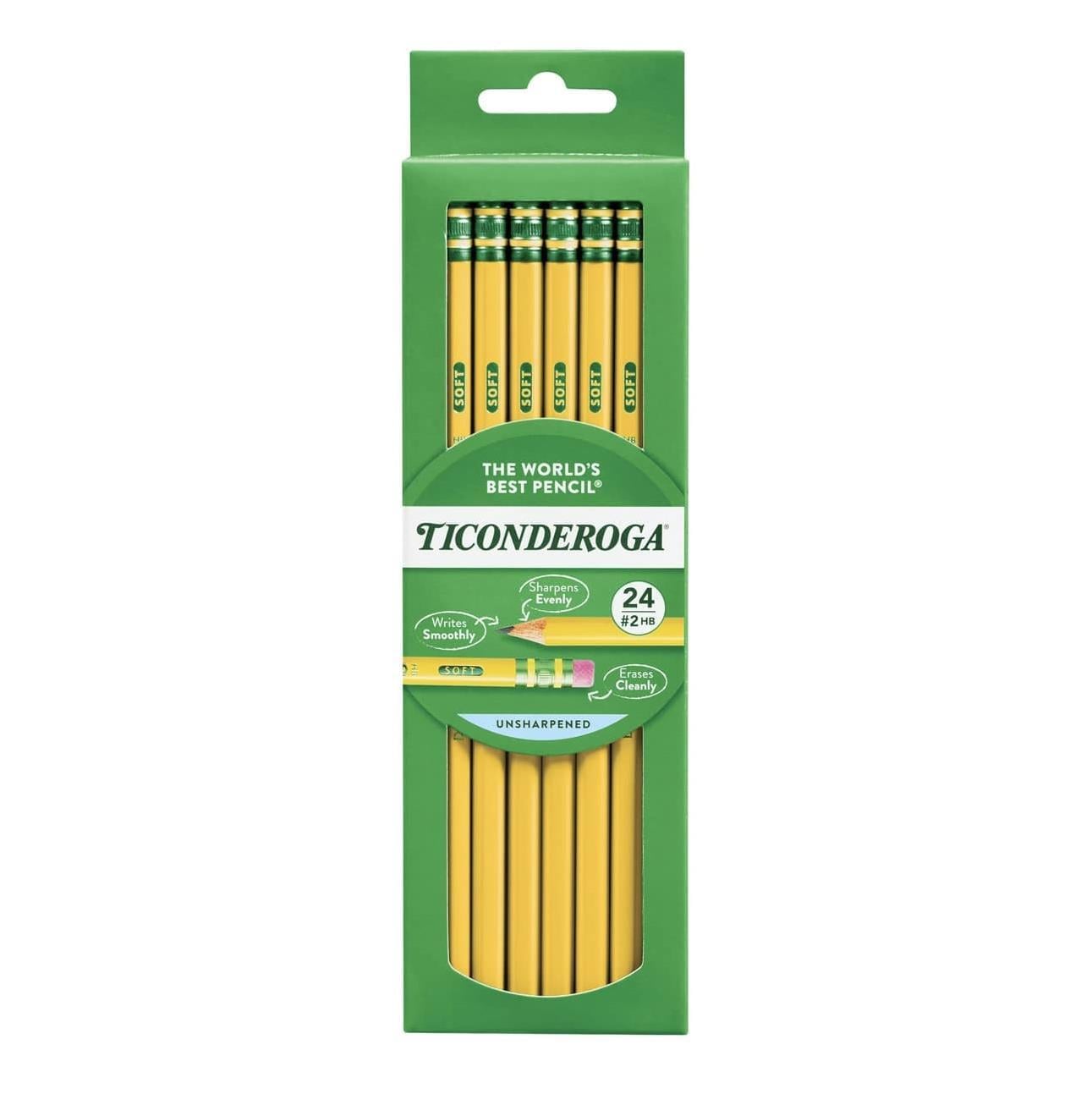 Dixon Ticonderoga The World's Best Pencil Soft 24'lü Kurşun Kalem