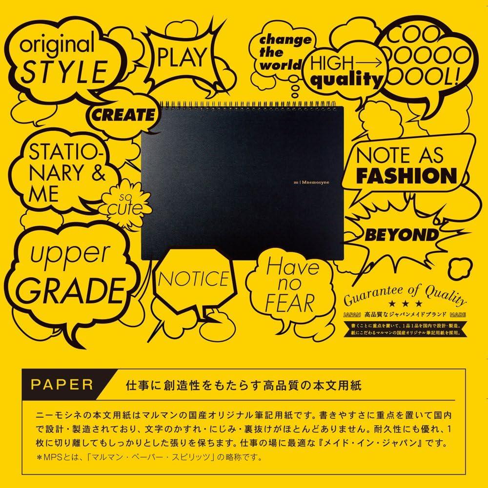 Maruman Mnemosyne N177A Special Dolma Kalem Uyumlu Japon Kareli Defter Long 177A