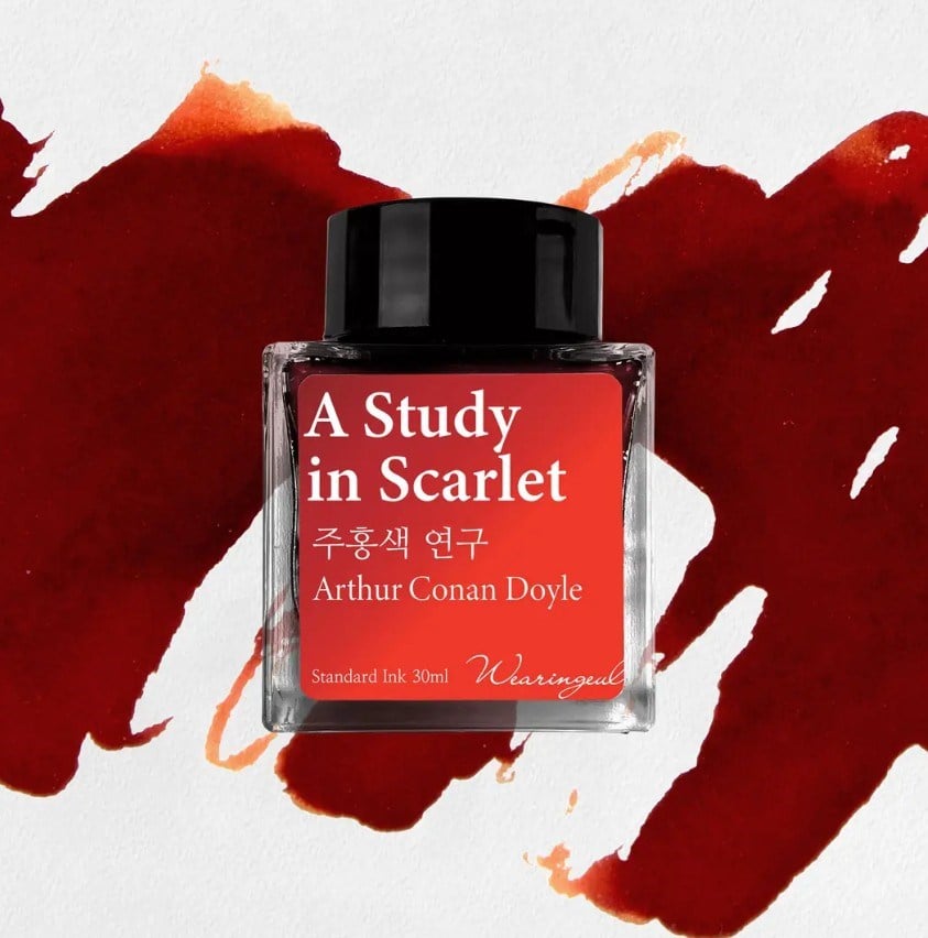 Wearingeul World Literature Ink Collection Ⅲ  The Study in Scarlet Şişe Mürekkep 30 ml