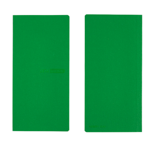 Hobonichi Techo Weeks 2025 Mega Sneaker: Leaf Green