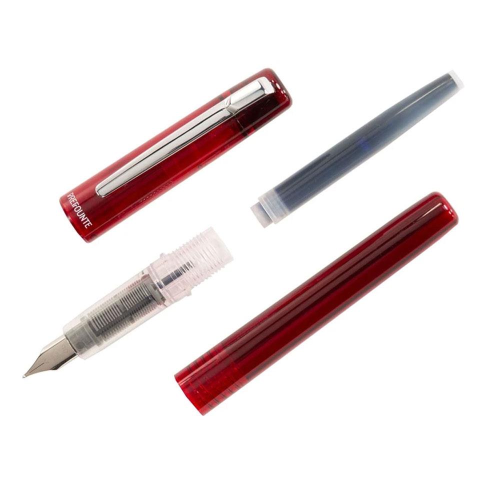 Platinum Prefounte Dolma Kalem M (0.5) Uç Crimson Red 
