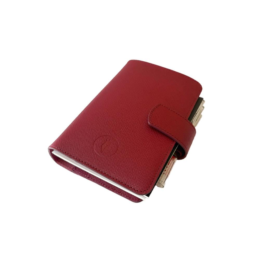 Eng Leather Saffiano Deri Koleksiyonu  A5 Defter & Kalem Çantası Mulberry