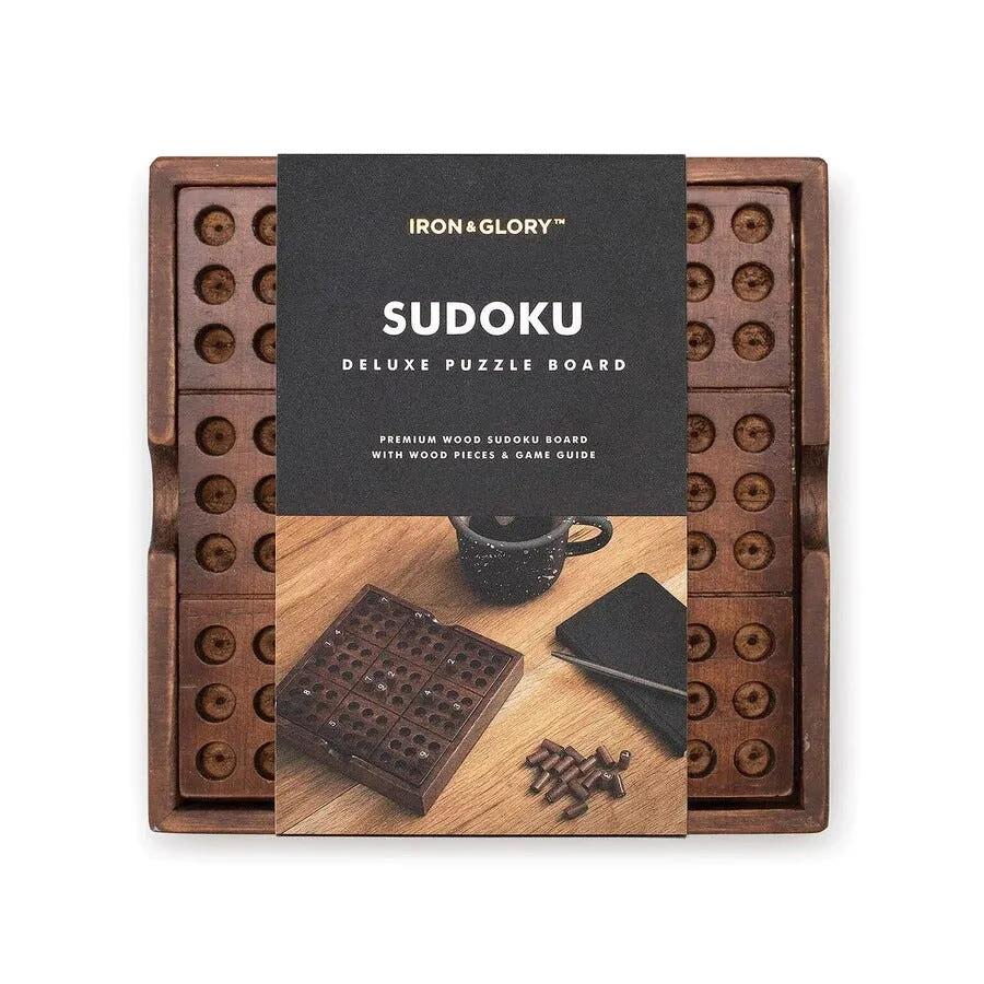 Suck Uk Iron & Glory Collection-Ahşap  Sudoku