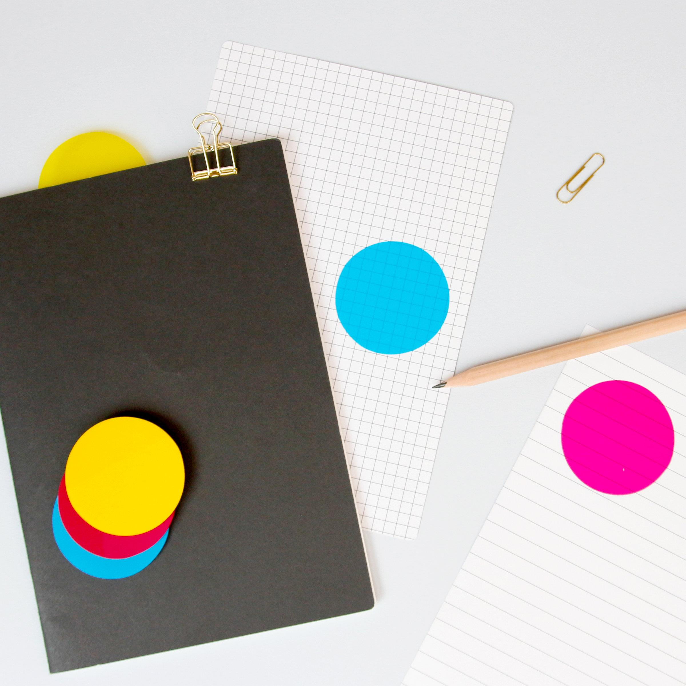 Suck Uk CMYK Post It Seti