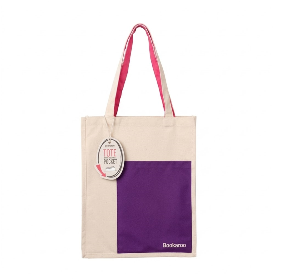 IF Bookaroo Tote Çanta Mor Pembe 38043