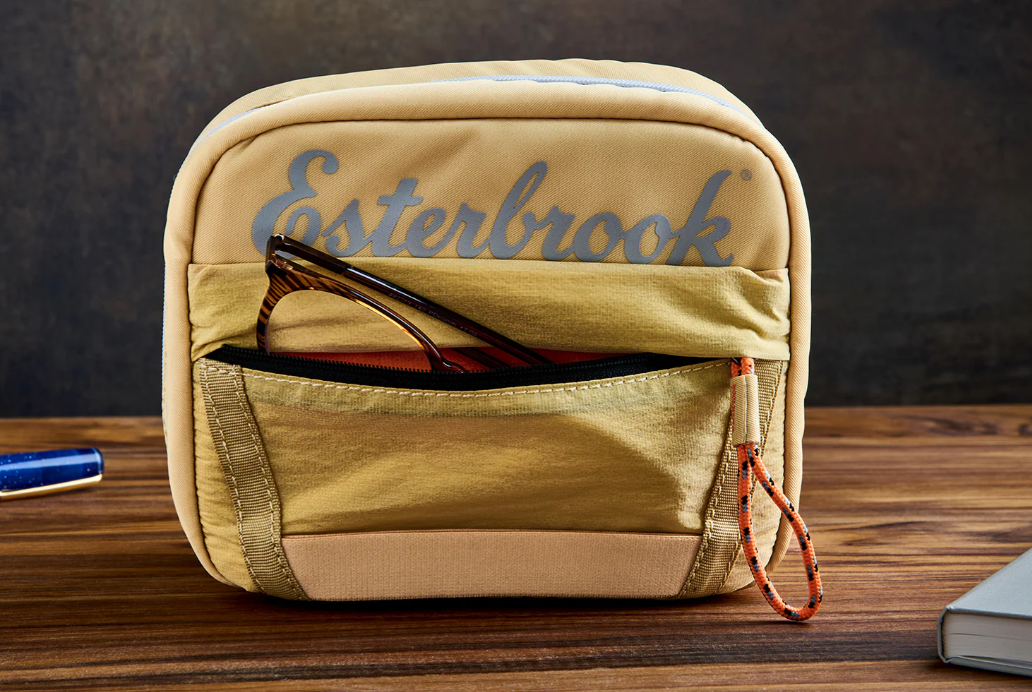 Esterbrook The Cube Taşınabilir Travel&Pencil Case Green- Kalem Çantası Butter