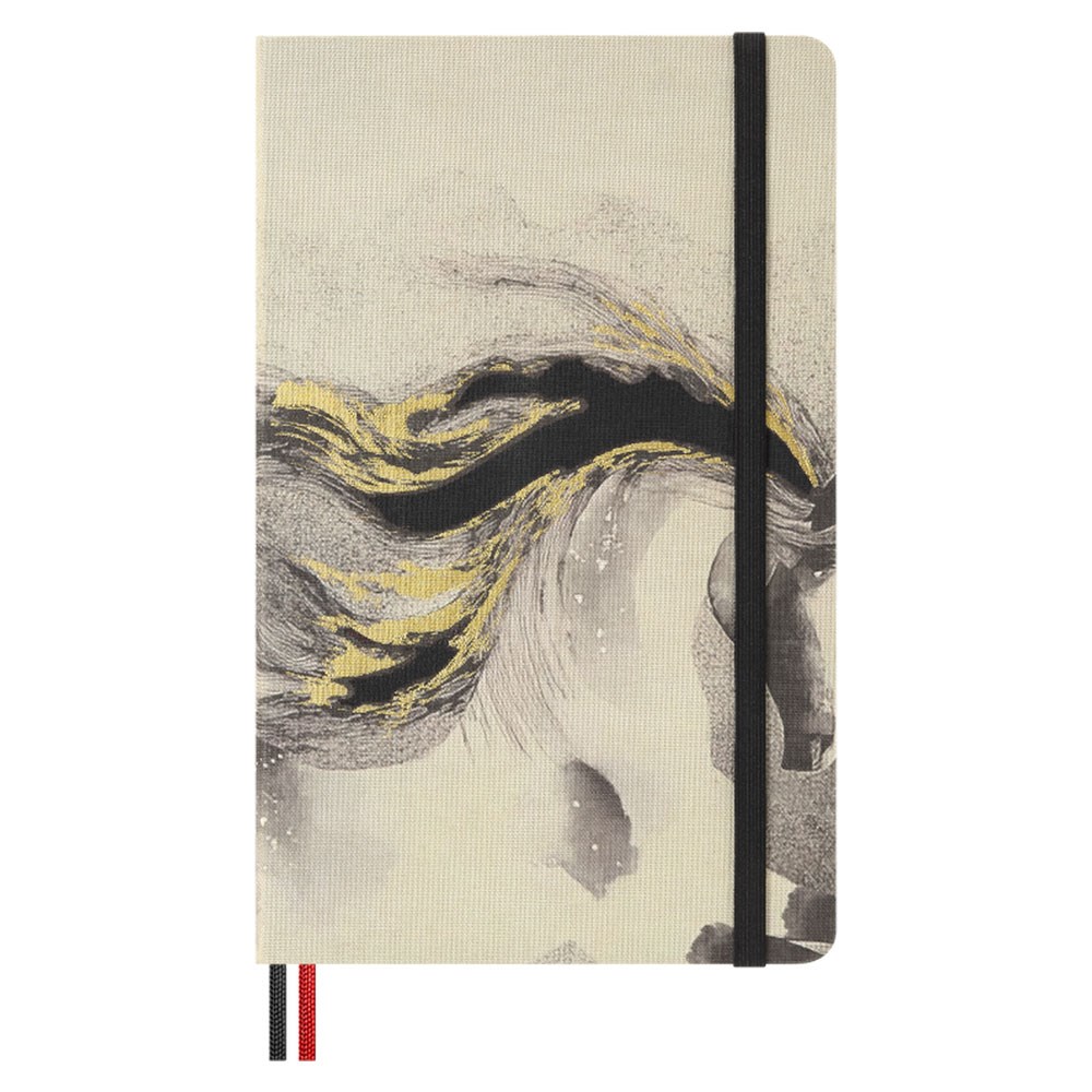 Moleskine Year of the Horse White Fire Horse Gift Box Sert Kapak 13x21 Çizgili Defteri