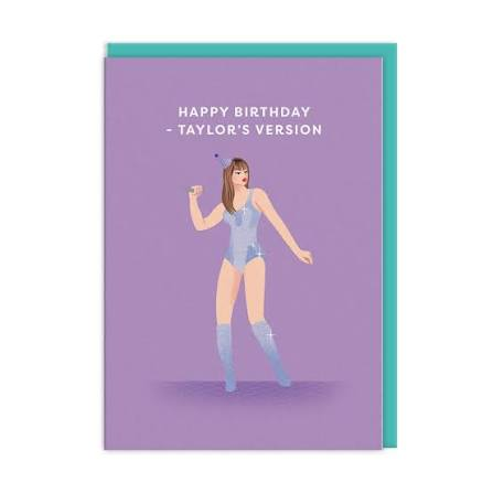 Ohh Deer Tasarımı A6 Kartpostal Taylor Swift 11535