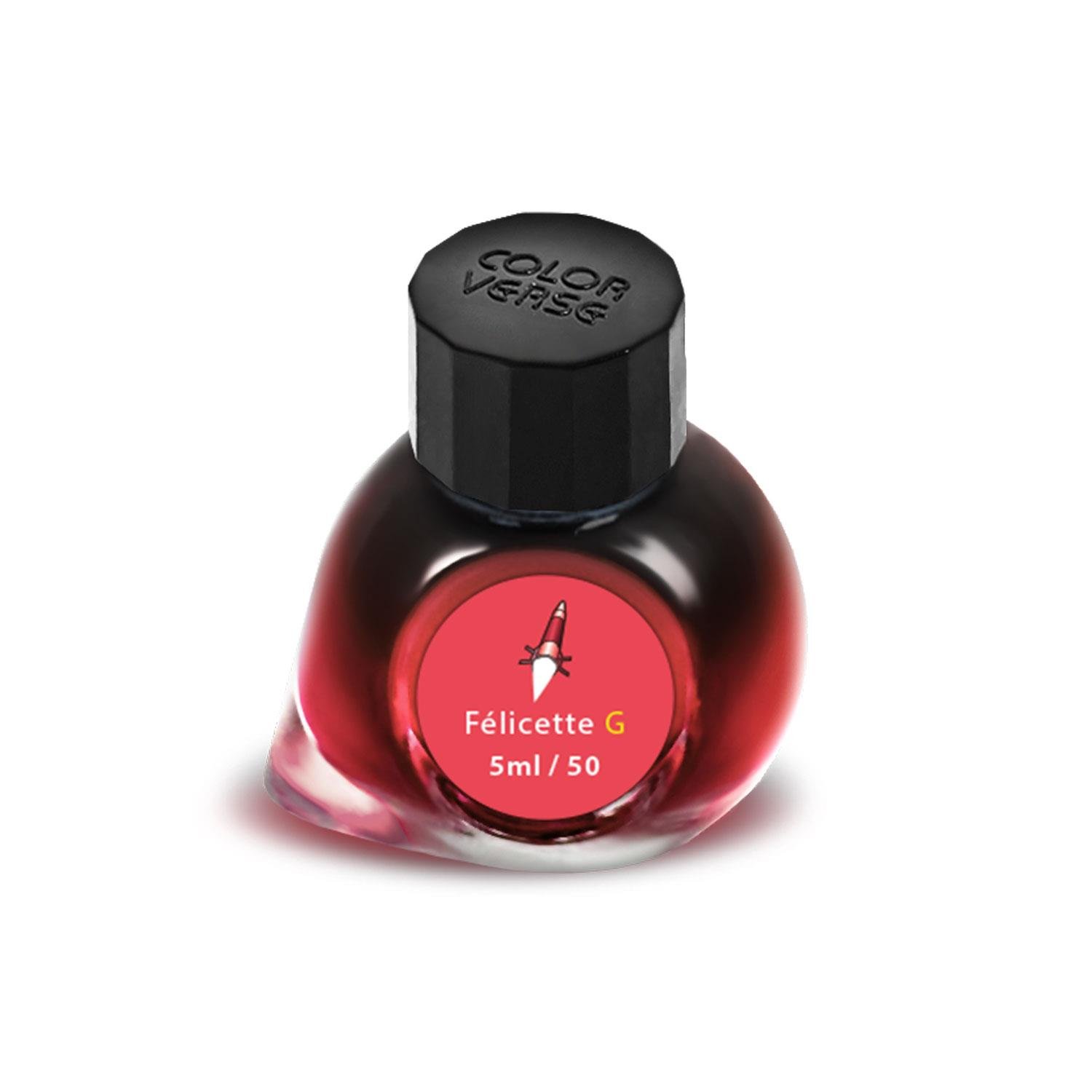 Colorverse The Mini Collection No. 50 Félicette Glistening Şişe Mürekkep - 5 ml