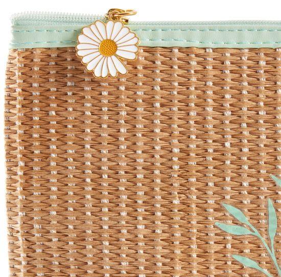 Miquelrius  Raffia Vanity Garden Çok Amaçlı Çanta